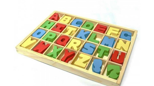 ABC de Madera Grueso